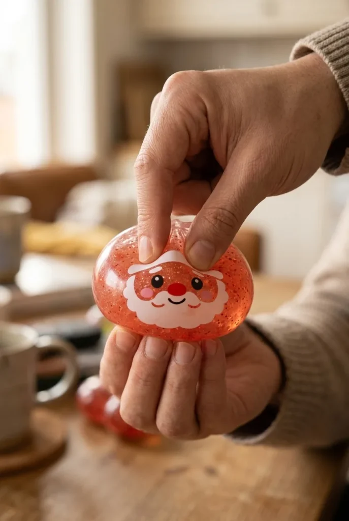 Dumpling Squishy Mystery Candy Navidad apretado entre los dedos