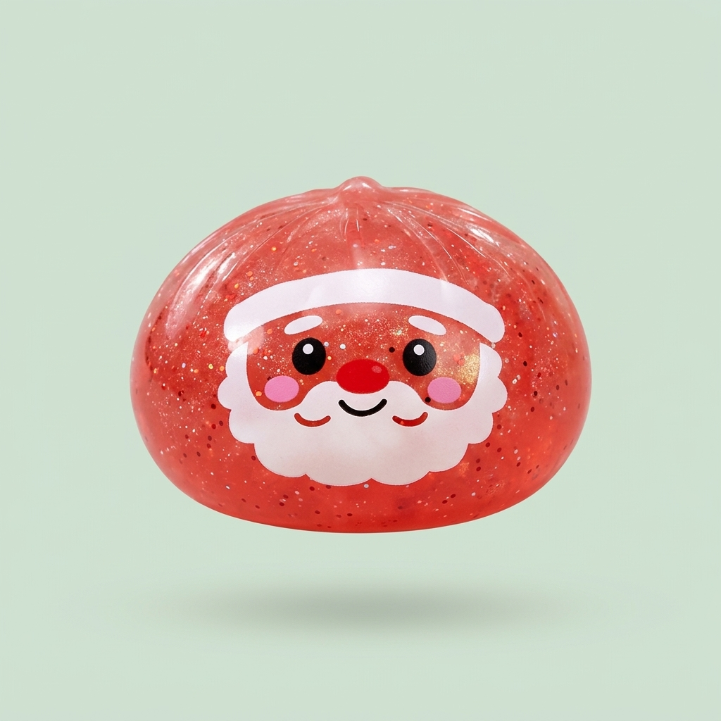 Dumpling Squishy Mystery Candy Navidad — el squishy raro de la caja sorpresa