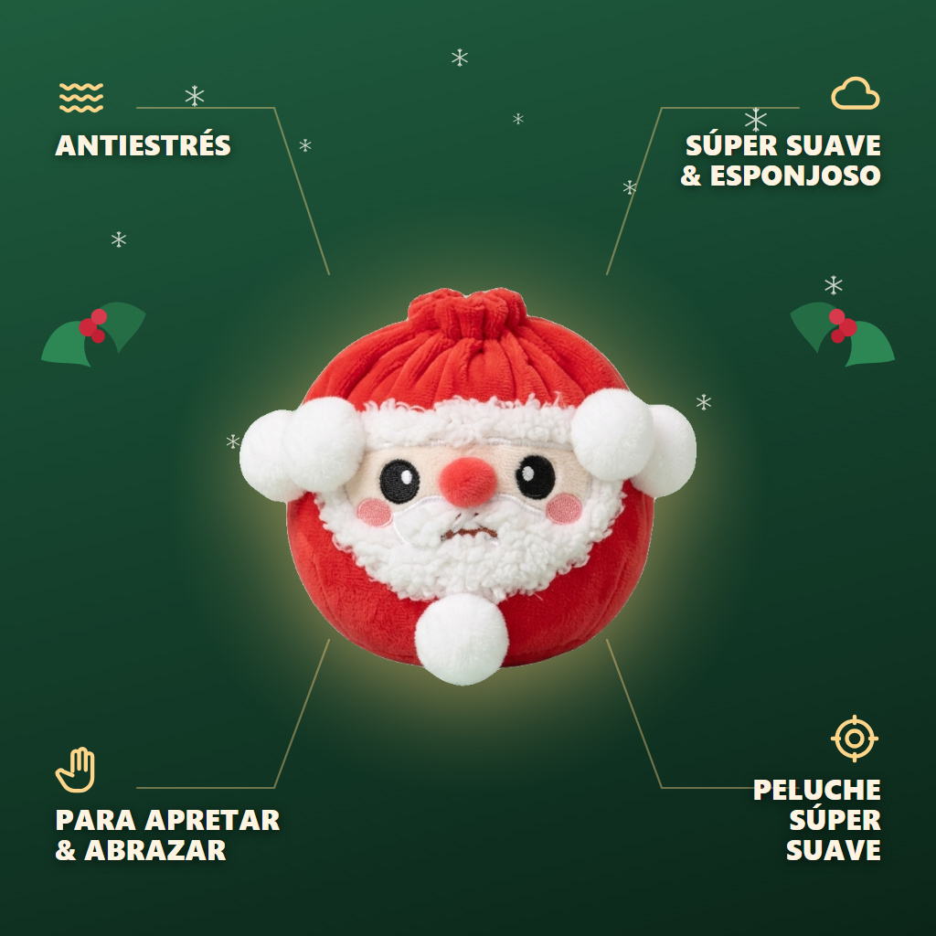 Dumpling Squishy Mystery Navidad — antiestrés, ultra blando, efecto slow-rise