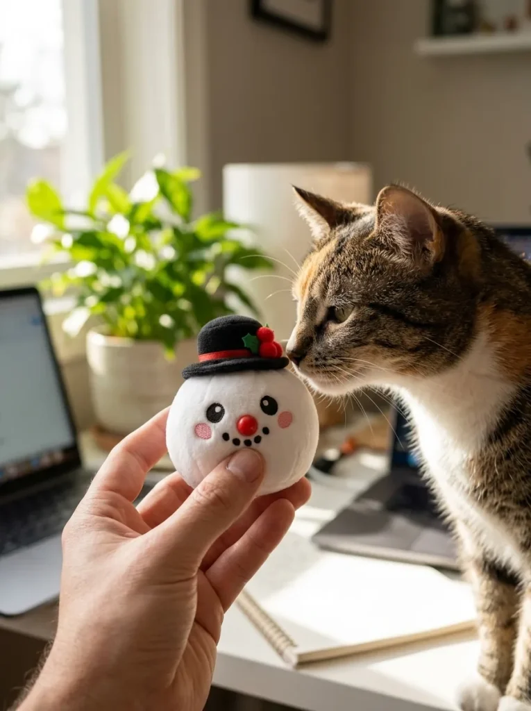 Dumpling Squishy Mystery Navidad y un animal