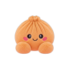 Squishy Dumpling Peluche Blanco Clásico — squishy antiestrés slow-rise