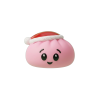 Squishy Dumpling Gorro de Navidad Blanco — squishy antiestrés slow-rise
