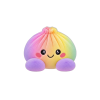 Squishy Dumpling Peluche Blanco Clásico — squishy antiestrés slow-rise