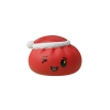 Squishy Dumpling Gorro de Navidad Blanco — squishy antiestrés slow-rise