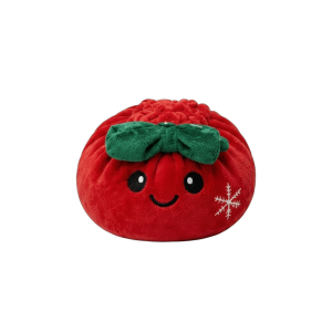 Squishy Dumpling Lazo Navideño Rojo — squishy antiestrés slow-rise