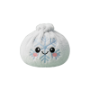 Dumpling Squishy Muñeco de Nieve con Sombrero de Copa — squishy antiestrés slow-rise