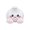 Squishy Dumpling Peluche Blanco Clásico — squishy antiestrés slow-rise