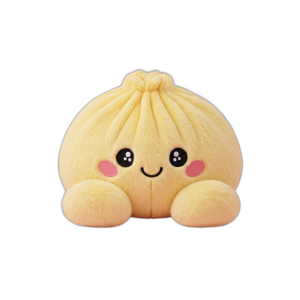 Dumpling Squishy Amarillo Limón — squishy antiestrés slow-rise